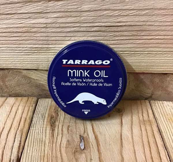 Mink Oil Softens and Waterproofs